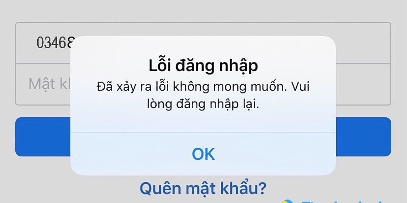 Một vài lỗi thường thấy khi đăng nhập SKY88